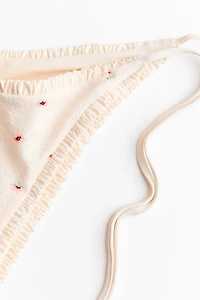 Culotte de bikini audacieuse Tanga à nouer