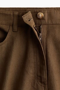 Linen-Blend Pants