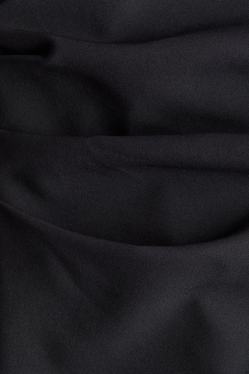 Off-the-Shoulder Wrap Dress