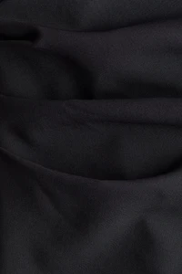 Off-the-Shoulder Wrap Dress