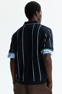 Polo classique en tricot de coton