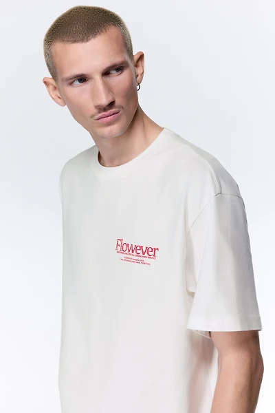 T-shirt imprimé Coupe Flottante