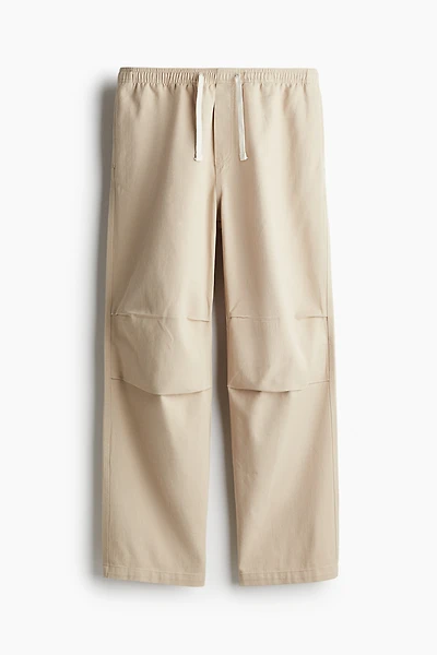 Loose Fit Twill Pants