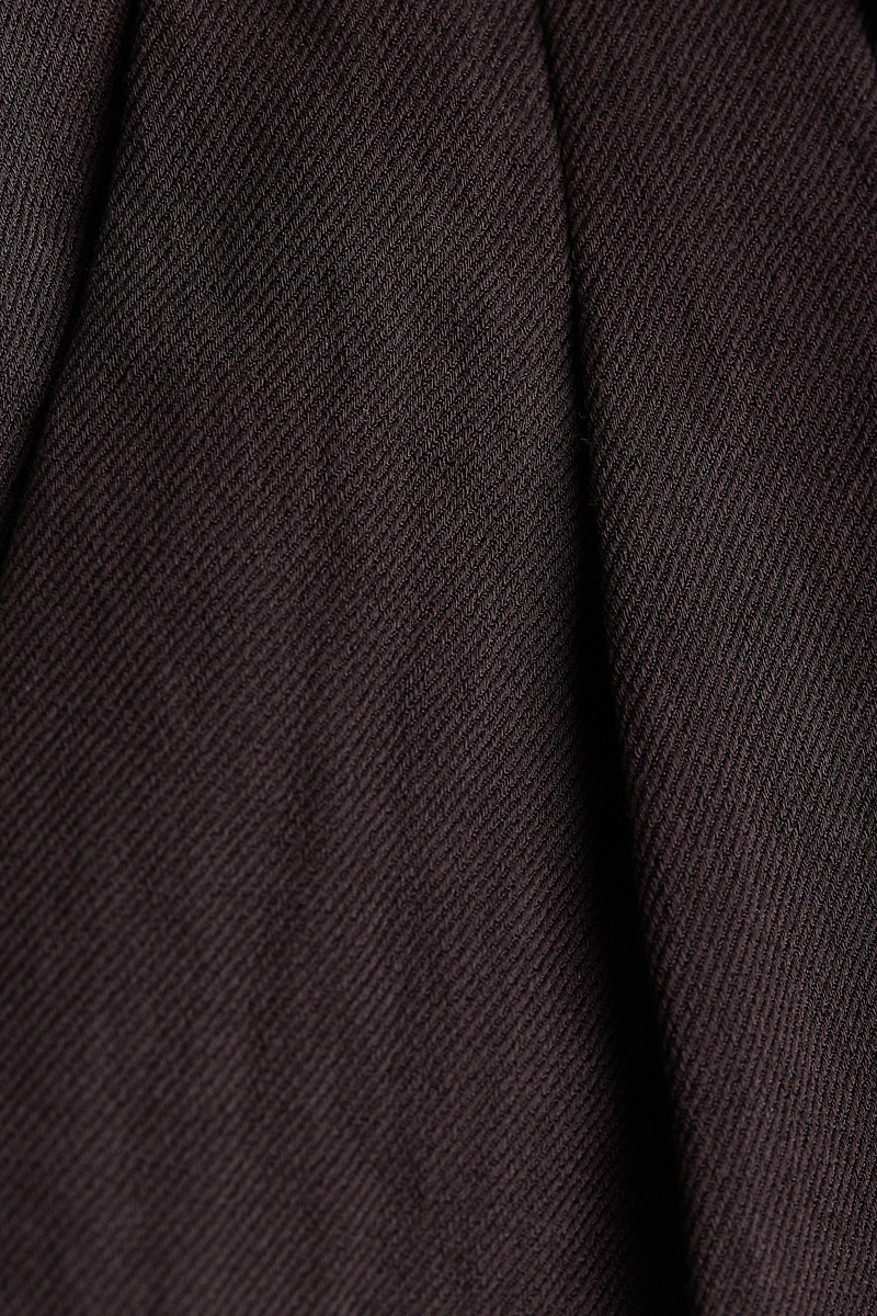 Ankle-Length Twill Pants