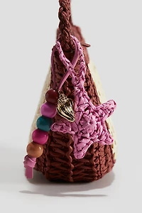 Sac à main en paille