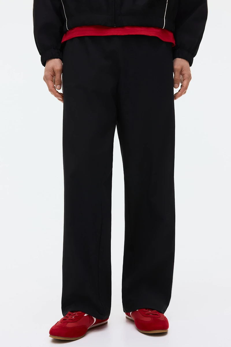 Relaxed-Fit Printed Track Pants