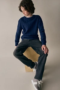 Relaxed Tapered Fit Jeans