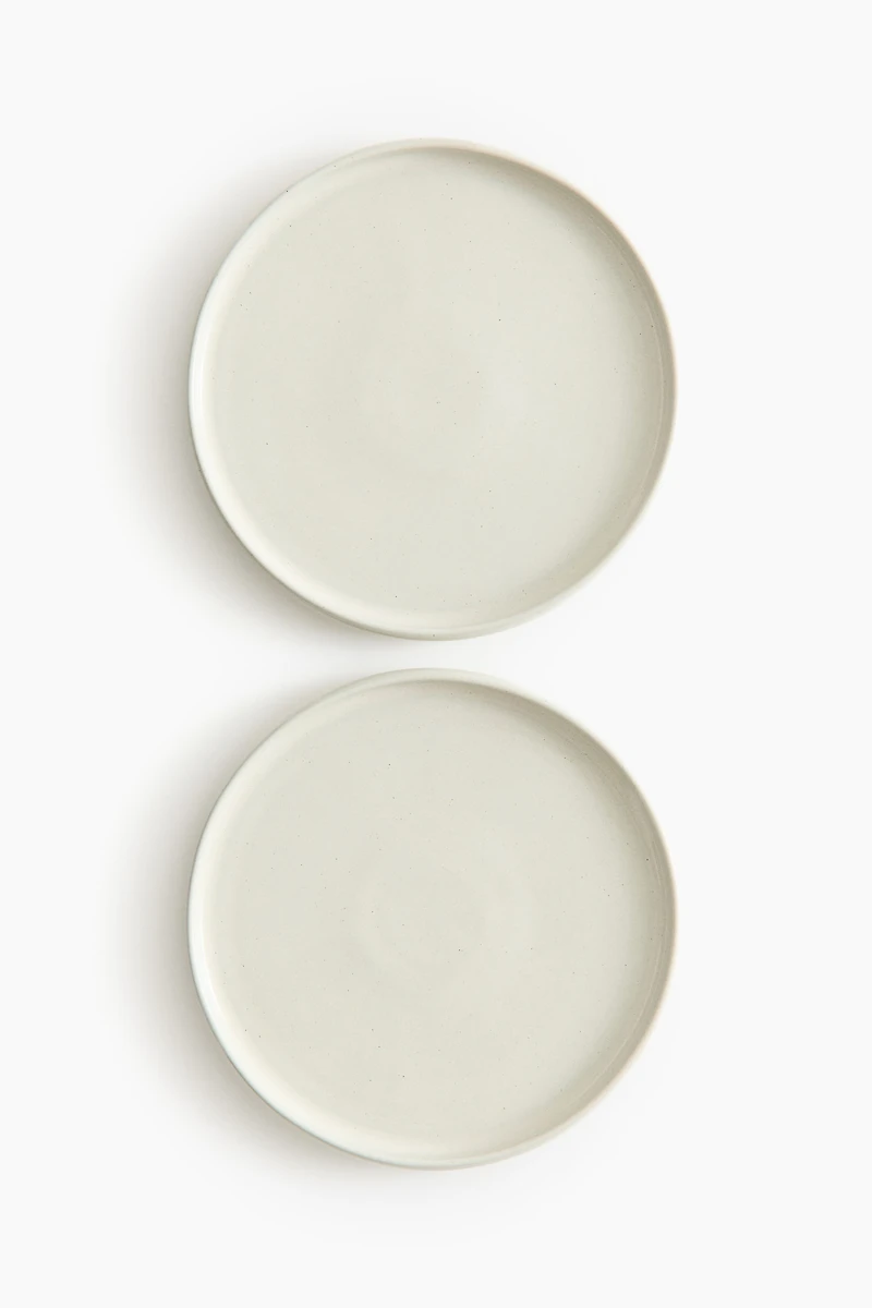 2-Pack Stoneware Dinner Plates