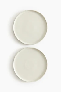 2-Pack Stoneware Dinner Plates