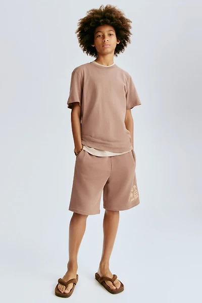 Printed cotton T-shirt
