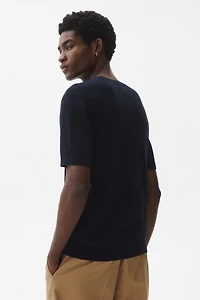 Slim-Fit Knit T-Shirt