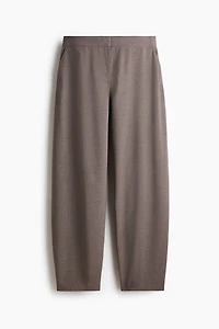 Dressy Barrel-Leg Pants