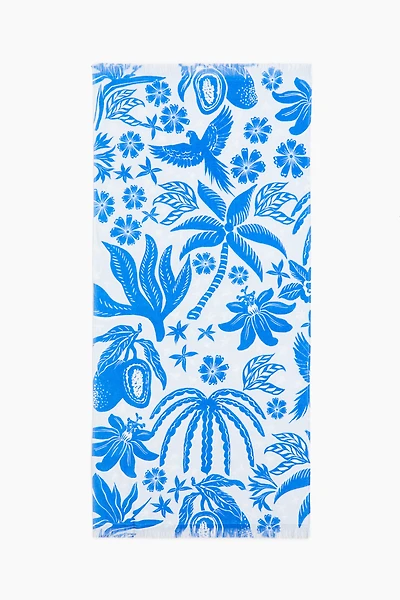 Serviette de plage à motif