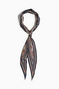 Bead-Detail Neck Scarf