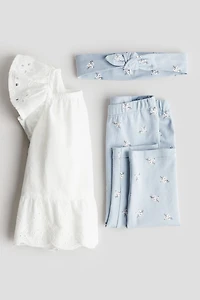 Ensemble 3 pièces en coton