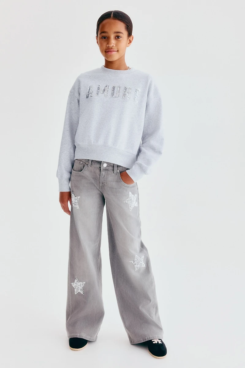 Brushed-Inside Sweatshirt