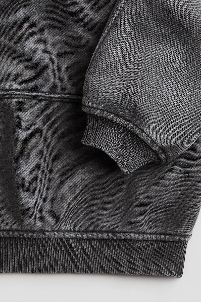 Washed-Look Hoodie