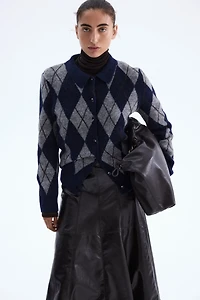 Cardigan with Collar