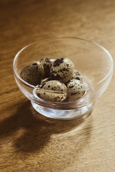 2-Pack Mouth-Blown Glass Serving Bowls