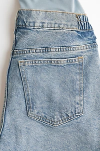MAMA Denim Shorts