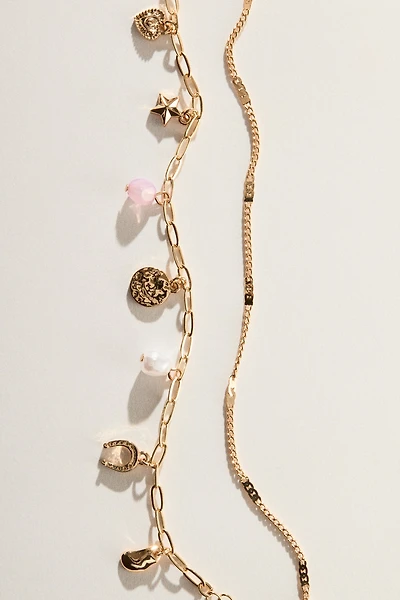 2-Pack Metal Bracelets