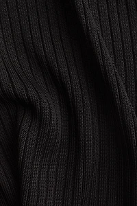 Rib-knit Turtleneck Top