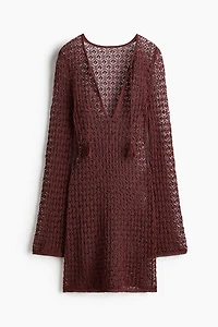 Crochet-Look Beach Dress