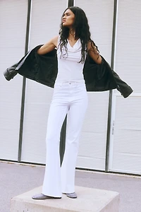 Jean évasé Taille haute