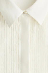 Ramie Tuxedo Shirt