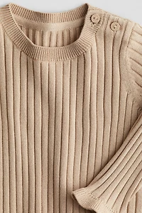 Rib-knit Sweater