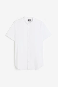 Muscle Fit Cotton Shirt
