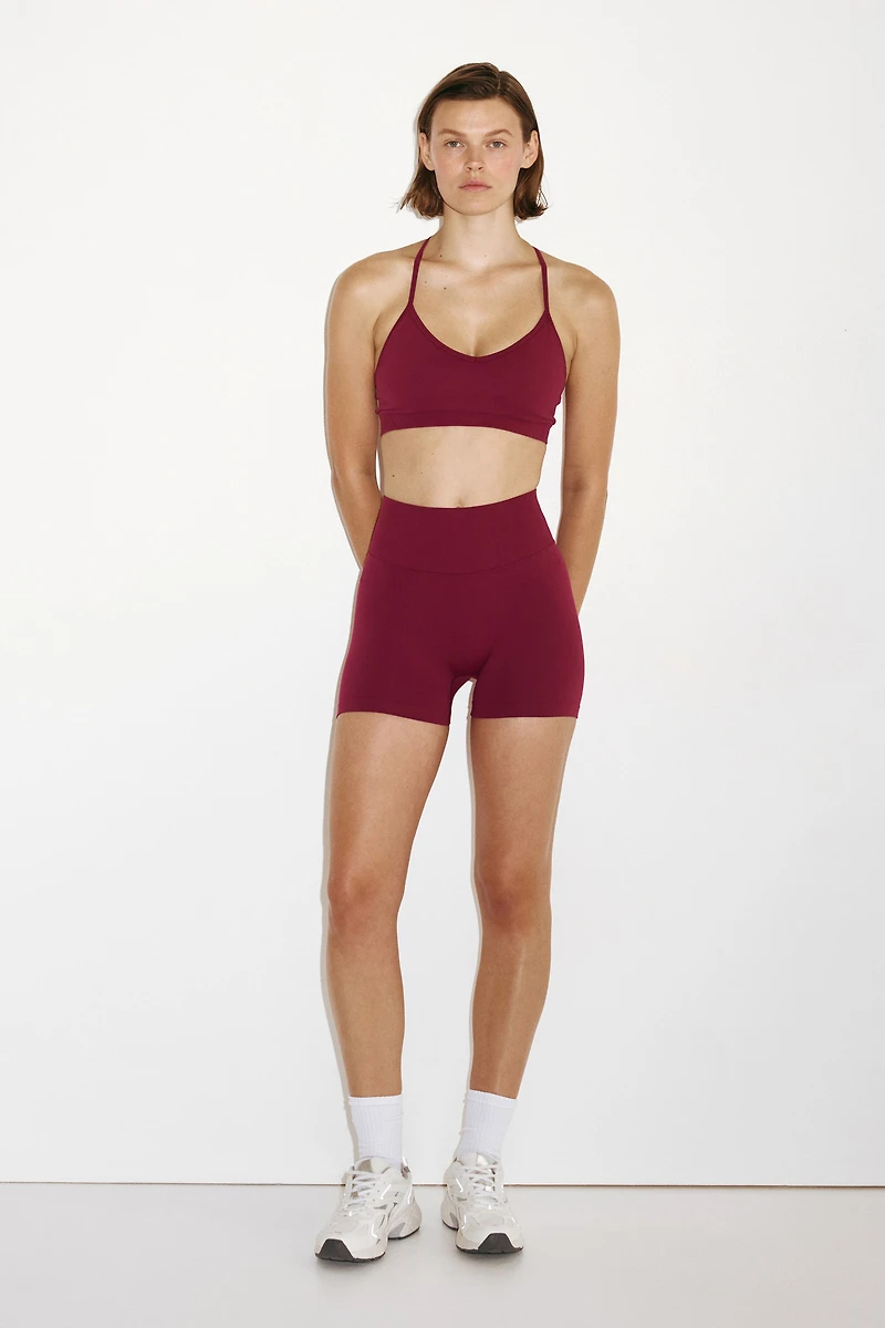 Short moulant sans couture avec DryMove🅪