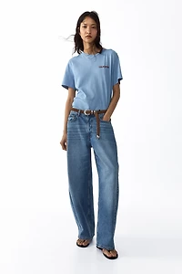 Jean tonneau taille classique