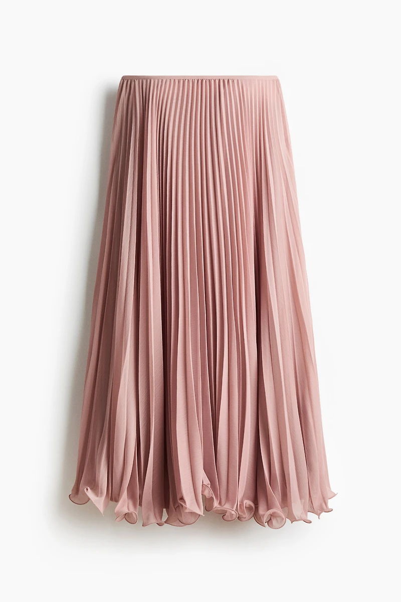 Jupe plissée vaporeuse