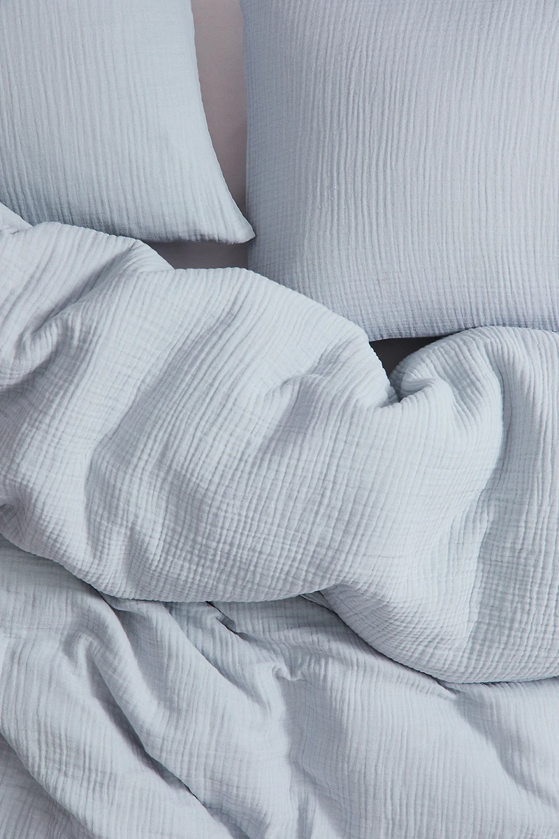 Muslin King/Queen Duvet Cover Set