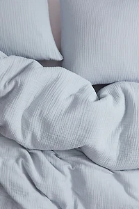 Muslin King/Queen Duvet Cover Set