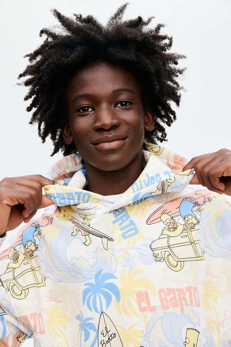 Printed Hoodie