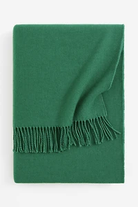 Wool-blend Throw