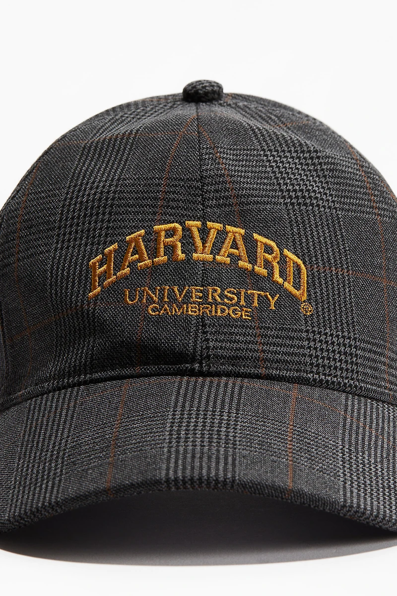 Casquette en coton avec motif