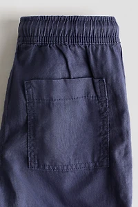 Pantalon en lin mélangé