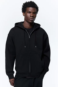 Loose-Fit Hooded Jacket