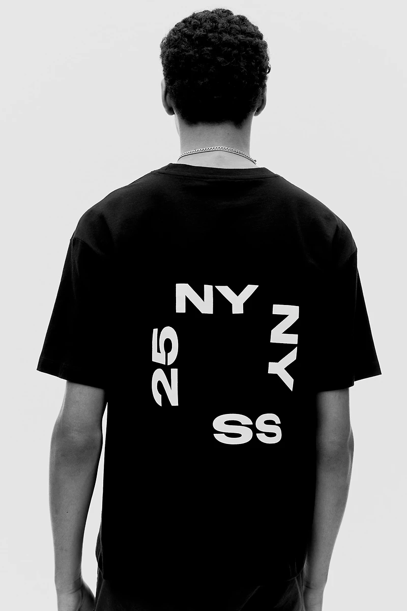 Loose Fit Printed T-shirt