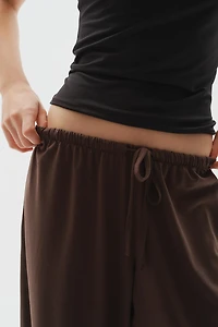 Pantalon en jersey avec cordon de serrage