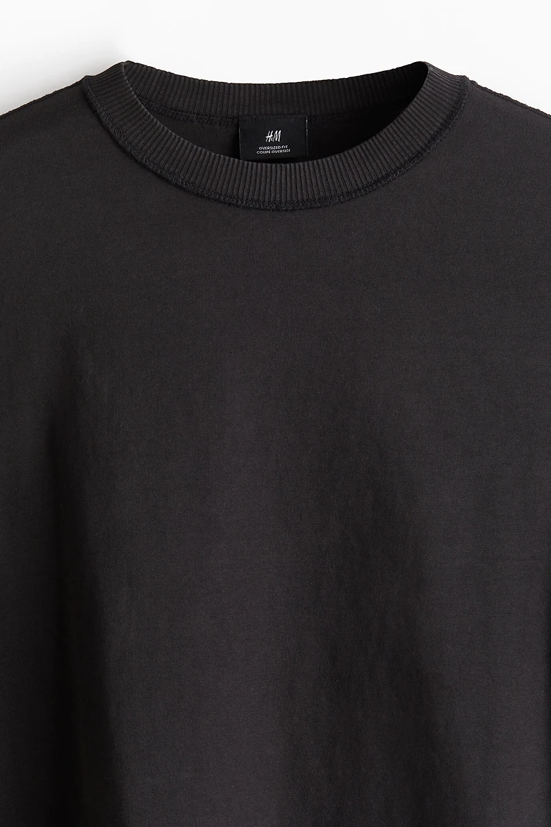 Boxy Fit Washed T-shirt