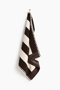 Striped Cotton Beach Towel