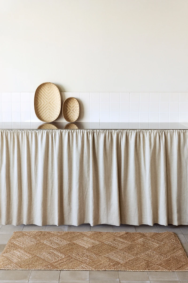 Braided Jute Runner Rug