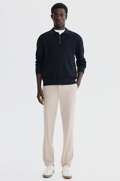 Slim-Fit Tailored Pants