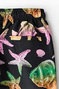 Short de bain à motif
