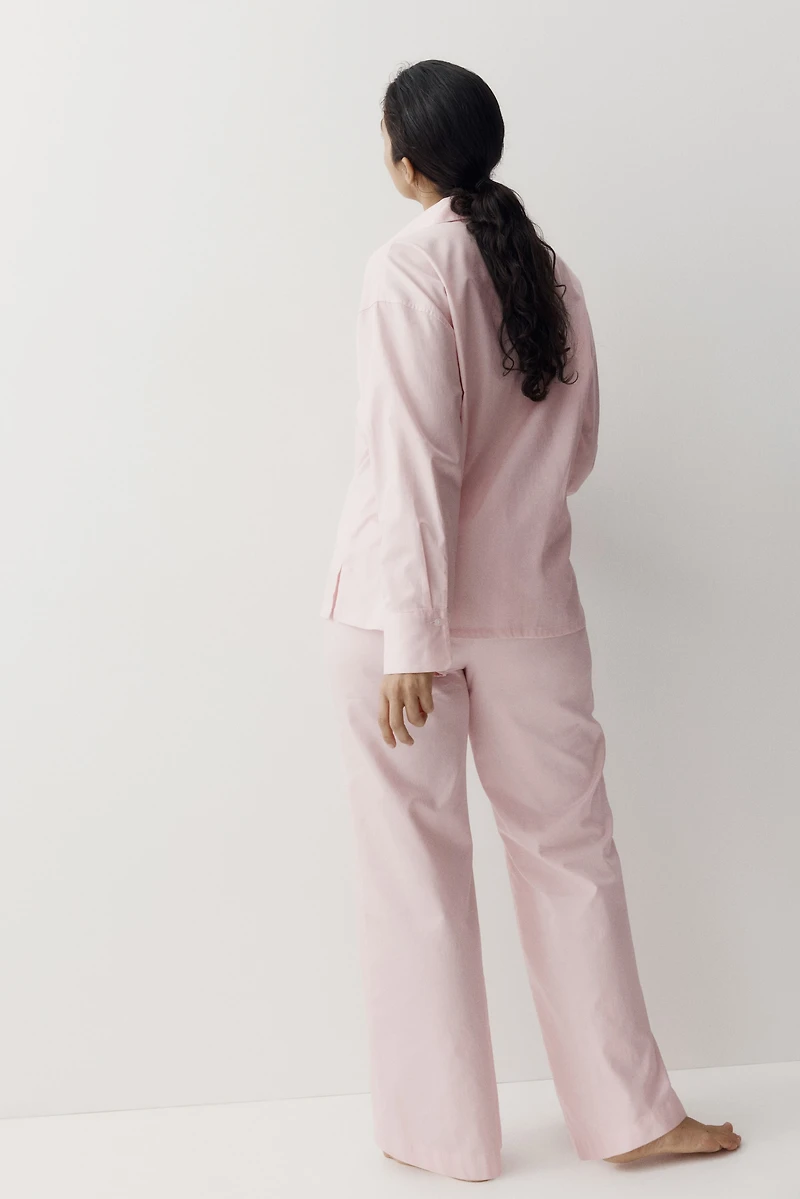 Cotton Satin Pajamas