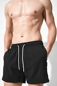 Seersucker Swim Shorts